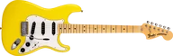 Gitary elektryczne - Fender Made in Japan Limited International Color Stratocaster Maple Fingerboard Monaco Yellow - miniaturka - grafika 1