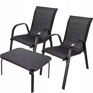 MEBLE OGRODOWE taras zestaw komplet stół krzesła FIESTA - Meble ogrodowe - miniaturka - grafika 1