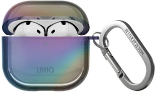 UNIQ Iridescia do AirPods 4 Hang Case midnight quartz - Akcesoria do słuchawek - miniaturka - grafika 1
