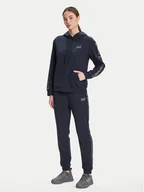 Dresy damskie - EA7 Emporio Armani Dres 7W000789 AF18880 MB235 Granatowy Regular Fit - miniaturka - grafika 1