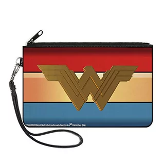 Portfele - Klamra w dół - portfel - zapinany na zamek portfel Wonder Woman duże kobiety - grafika 1