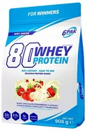 Odżywki białkowe - Białko 6PAK 80 Whey Protein 908 g White Chocolate Strawberry (5902811811323) - miniaturka - grafika 1
