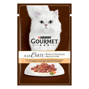 Purina Gourmet Carte 24 x 85 g Indyk z warzywami - Mokra karma dla kotów - miniaturka - grafika 3