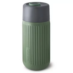 Black+Blum Kubek termiczny 340 ml oliwkowy szklany - Kubki termiczne - miniaturka - grafika 2