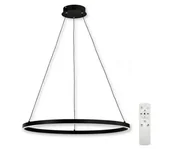 Lampy sufitowe - Top Light - LED Żyrandol ściemnialny na lince LED/30W/230V czarny + pilot zdalnego sterowania - miniaturka - grafika 1