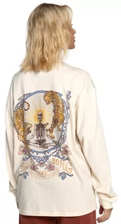 Koszulki i topy damskie - t-shirt damski BILLABONG KARMA TIGER TEE Antique White - ANW - grafika 1