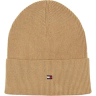 Czapki damskie - Tommy Hilfiger Czapka ESSENTIAL FLAG | z dodatkiem kaszmiru - miniaturka - grafika 1