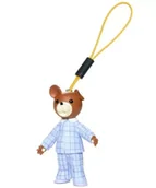 Zawieszki - Tisso Toys Zawieszka - Miś Uszatek (Piżama) - Tisso Toys - miniaturka - grafika 1