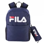 Plecaki szkolne i tornistry - Fila plecak szkolny niebieski plus piórnik - miniaturka - grafika 1