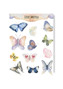 Naklejki kolorowe z motylami na wiosnę do albumu - Scrapbooking - miniaturka - grafika 1