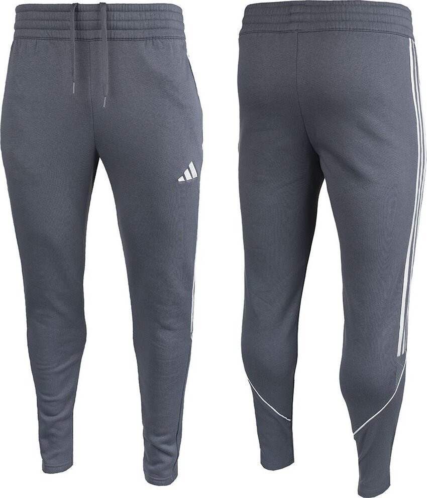 Adidas Spodnie męskie adidas Tiro 23 League Sweat Tracksuit Bottoms szare HZ3019 S