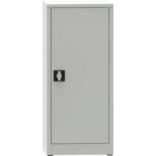 PARTNER B2B Warsztatowa szafa półkowa na narzędzia KOVONA, 2 półki, spawana, 508 x 400 x 1150 mm, szara 178620 - Pozostałe wyposażenie warsztatu - miniaturka - grafika 1