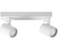 Lampy sufitowe - Oświetlenie punktowe LYNX 2xGU10/10W/230V biały - miniaturka - grafika 1