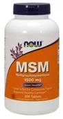 Stawy, mięśnie, kości - Now Foods MSM Metylosulfonylometan 1500 mg (200 tabl.) - miniaturka - grafika 1