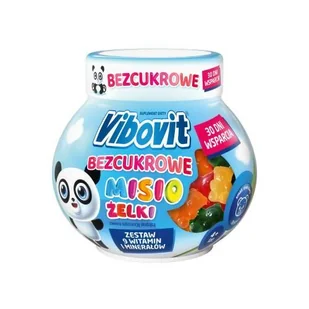 Vibovit Bezcukrowe Misio żelki, 120 g (ok. 30 sztuk) - Żelki - miniaturka - grafika 1