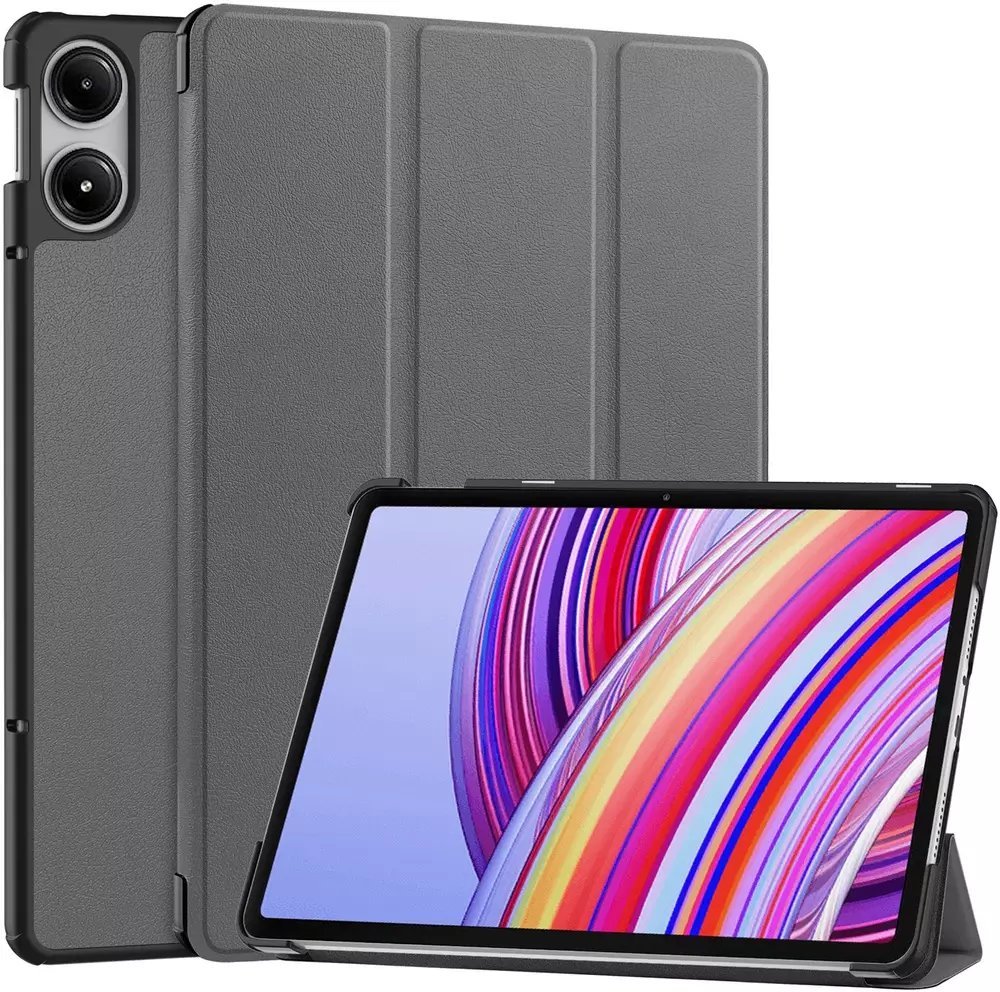Etui na tablet Dux Ducis Etui SMART do Xiaomi Redmi Pad PRO 12.1 2024 z klapką podstawka budzenie, szare