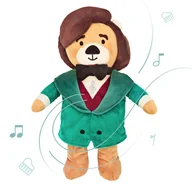 Zabawki interaktywne dla dzieci - Zabawka Edukacyjna Grająca Muzykę Chopina - Miś Fryderyk - Mali Wirtuozi - miniaturka - grafika 1