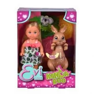 Lalki dla dziewczynek - Simba Evi z kangurzycą - miniaturka - grafika 1