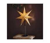 Ozdoby bożonarodzeniowe - Markslöjd 705795 - Dekoracja bożonarodzeniowa GLITTER 1xE14/25W/230V 65 cm czarny/złoty - miniaturka - grafika 1