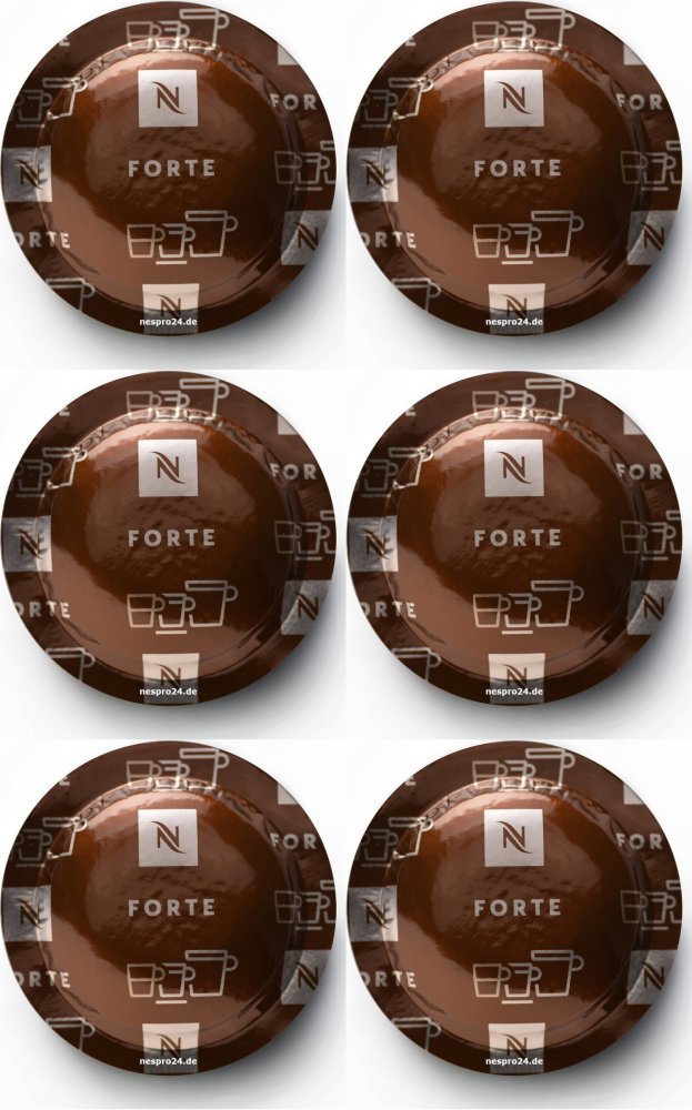 Kawa w kapsułkach Nespresso Forte 50 szt x6