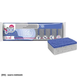 YZMYANBA - Zmywak antybakteryjny BACTERIA STOP. - Ściereczki, gąbki, czyściki - miniaturka - grafika 1