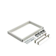 Meble do szkół i przedszkoli - Zestaw kółek do regału bibliotecznego STORY, moduł podstawowy, jednostronny - miniaturka - grafika 1