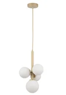 Lampy sufitowe - Perla lampa wisząca 4xG9 złota/biała 33606 - miniaturka - grafika 1