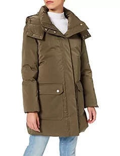 BOSS Ohire Parka damska, Beżowy (Ciemny Beżowy 252), 36 - Kurtki damskie - miniaturka - grafika 1