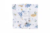 Rożki i beciki - POOFI Pieluszka bambusowa Ocean 73x73cm kolor: ławice rybek - miniaturka - grafika 1