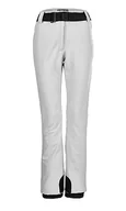 Spodnie damskie - Killtec Damskie spodnie narciarskie/softshell z łapaczem śniegu i paskiem KSW 221 WMN SKI SFTSHLL PNTS, białe, 44, 37328-000 - miniaturka - grafika 1