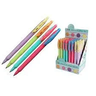 Długopisy - Titanum Długopis M&amp;G Color Joy display 40 sztuk mix - miniaturka - grafika 1