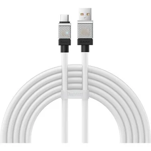 Kabel USB do USB-C Baseus CoolPlay 100W 2m (biały) - Kable - miniaturka - grafika 1