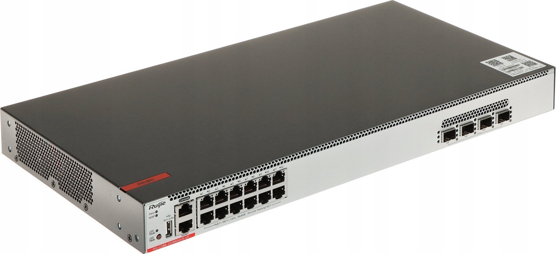 SWITCH POE RG-CS86-12XMG4VS-UP 12-PORTOWY SFP+ RUIJIE RG-CS86-12XMG4VS-UP