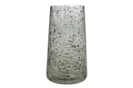 Wazony i flakony - DecoHome Wazon szklany szary 13.5x25.5cm 40064-080 - miniaturka - grafika 1
