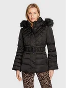 Kurtki damskie - Guess Kurtka puchowa Laurie W2BL60 WEX52 Czarny Regular Fit - miniaturka - grafika 1