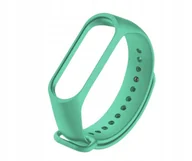 Akcesoria do smartwatchy - Opaska pasek zamienny do zegarka smartwatcha xiaomi mi band 3/4 miętowy - miniaturka - grafika 1