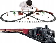 Pociągi dla dzieci - Pan i Pani Gadżet Pociąg elektryczny + tory zestaw - miniaturka - grafika 1