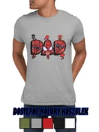 Koszulki męskie - KOSZULKA BAWEŁNIANA MĘSKA T-SHIRT DZIEŃ TATY OKAZJE RÓŻNE WZORY PREZENT- S - miniaturka - grafika 1