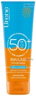 Balsamy i kremy do opalania - Lirene - Emulsja ochronna - Skóra wrażliwa - SPF50+ - 120 ml - miniaturka - grafika 1