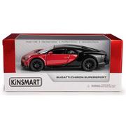Samochody i pojazdy dla dzieci - Samochód KINSMART Bugatti chiron supersport M-861 - miniaturka - grafika 1