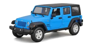 MAISTO Jeep Wrangler Unlimited 2015 1/24 31268 BU - Samochody i pojazdy dla dzieci - miniaturka - grafika 1