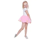 Sukienki i spódniczki dla dziewczynek - GoDan Spódnica, Tutu, różowa, 56-70 cm - miniaturka - grafika 1