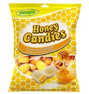 Inne słodycze - Woogie Honey Cukierki z Nadzieniem Miodowym 150 g - miniaturka - grafika 1