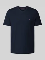 Koszulki męskie - T-shirt o kroju regular fit z czystej bawełny - miniaturka - grafika 1