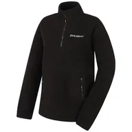 Bluzy sportowe damskie - Bluza damska Husky Addy L Rozmiar: XL / Kolor: czarny - miniaturka - grafika 1