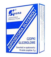 Suplementy diety - Avena Czopki glicerynowe 2 g 10 szt. - miniaturka - grafika 1