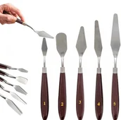 Narzędzia murarskie - Szpachelki Malarskie 5 Sztuk Zestaw Szpachelek - miniaturka - grafika 1