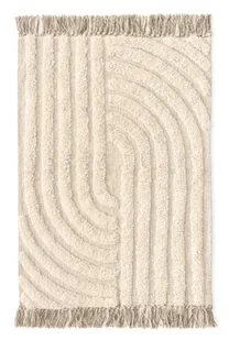 Dywanik dekoracyjny Weaves 60X90 beżowy - Dywany - miniaturka - grafika 1