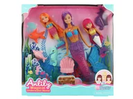 Lalki dla dziewczynek - Icom LALKA ANLILY 30 CM SYRENKA + DWIE MAŁE SYRENKI 7143995 - miniaturka - grafika 1