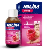 Przeziębienie i grypa - Hasco-Lek Ibum Forte zawiesina o smaku malinowym 100 g - miniaturka - grafika 1